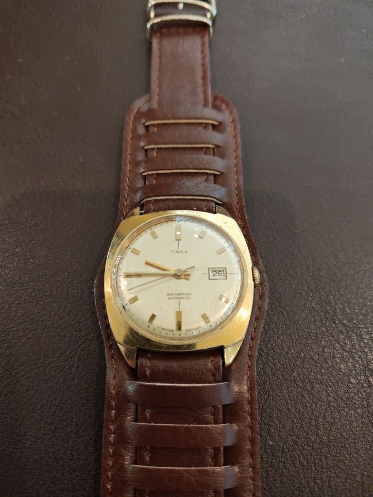 Timex vintage Automatic british zegarek męski