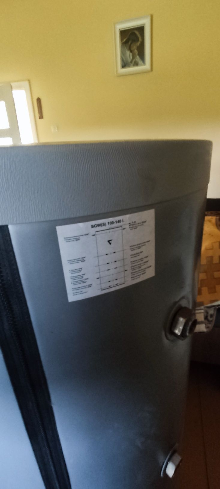 GALMET Zasobnik CWU z wężownicą 120L MINI TOWER