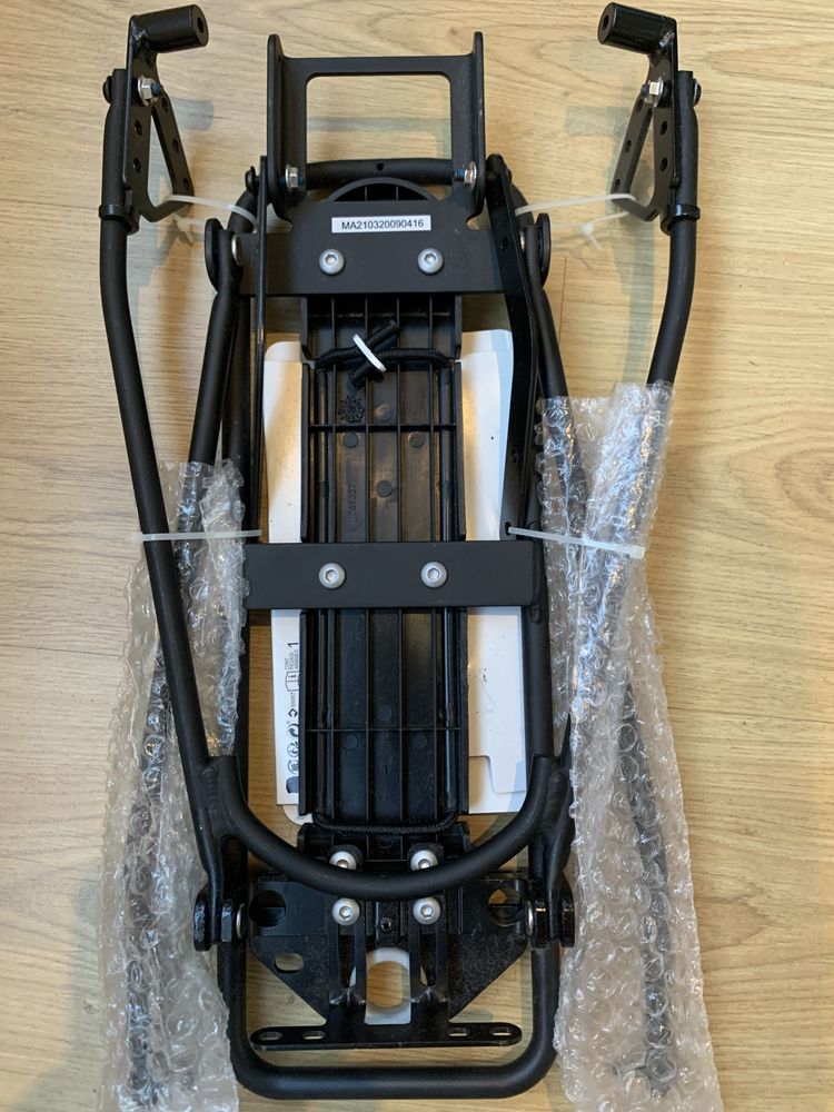 Porta bagagem bicicleta decathlon