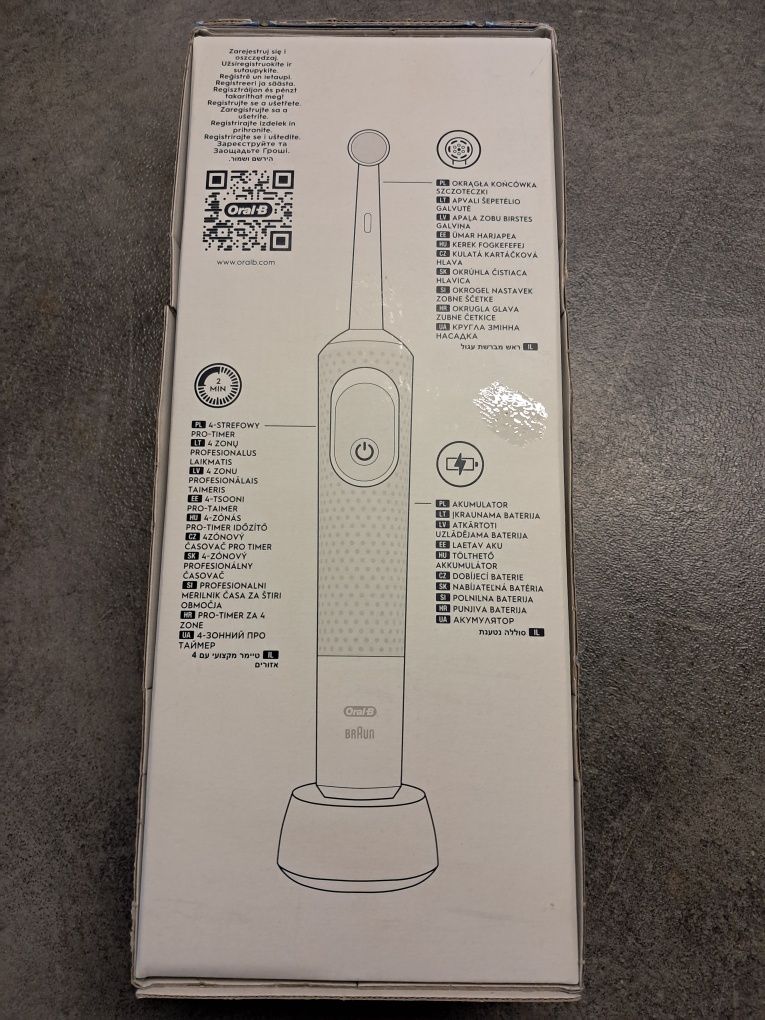 Szczoteczka elektryczna Oral B gratis 2 końcówki