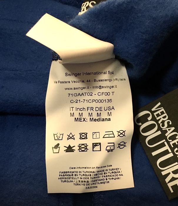 Spodnie sportowe Versace Jeans. Rozm M