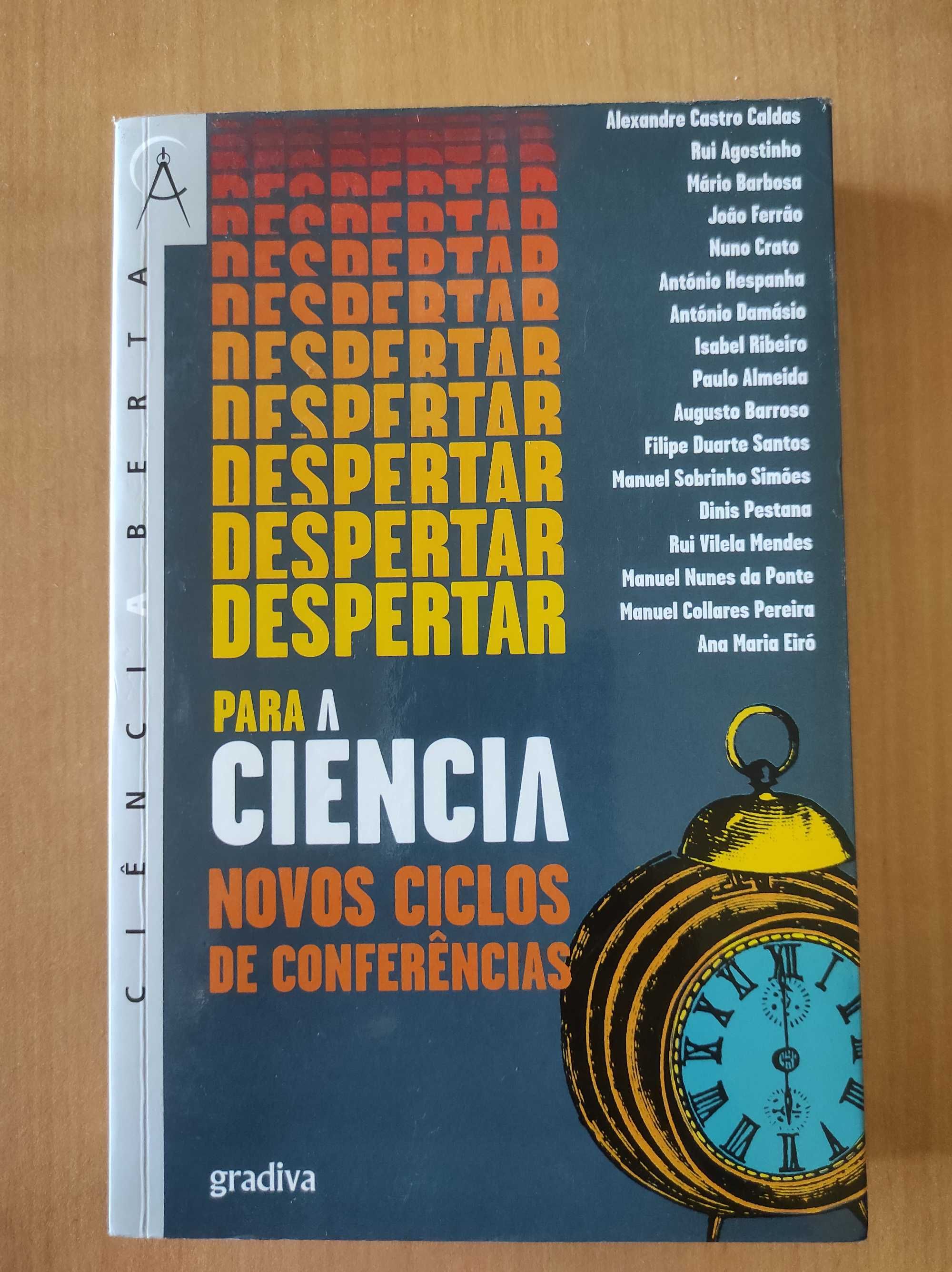 Livro "Despertar para a Ciência": conferências sobre ciência