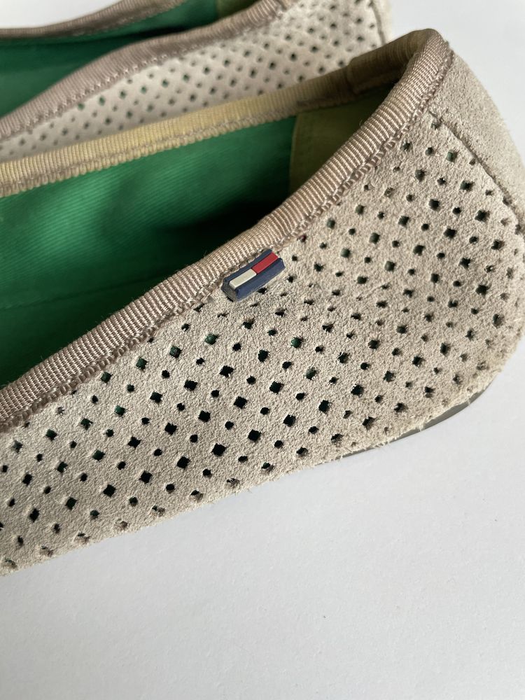 Obuwie damskie baleriny Tommy Hilfiger Ally 1 38 skóra naturalna