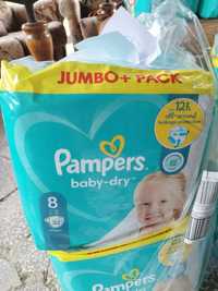 Pampers rozmiar 8 Jumbo pack