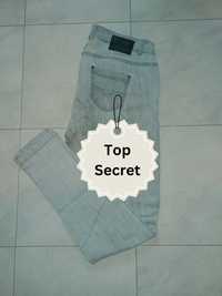 Spodnie jeansy dżinsy rurki skinny damskie Top Secret 36 38 S M