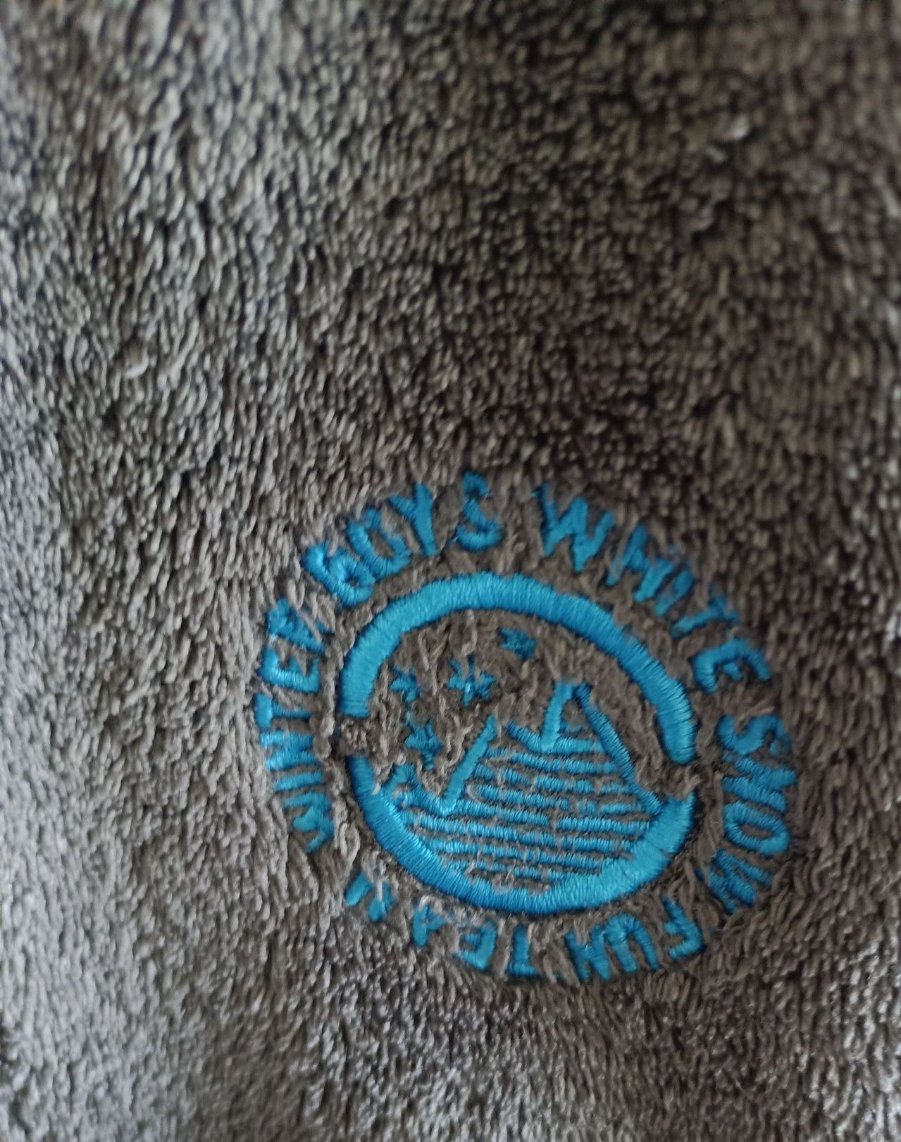 Grafitowa bluza na zamek, ciepła, polarowa Lidl lupilu 110/116