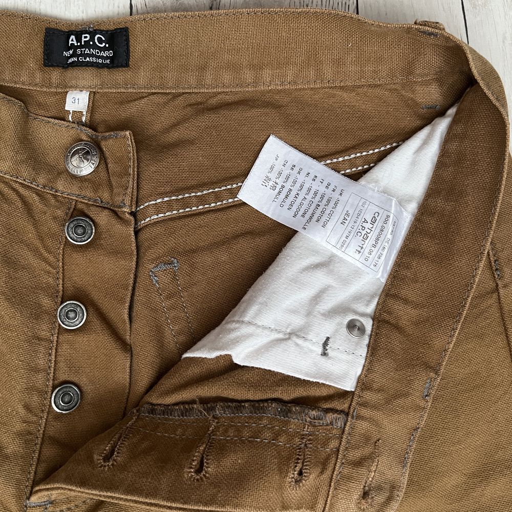 Шорти a.p.c x carhartt selvedge