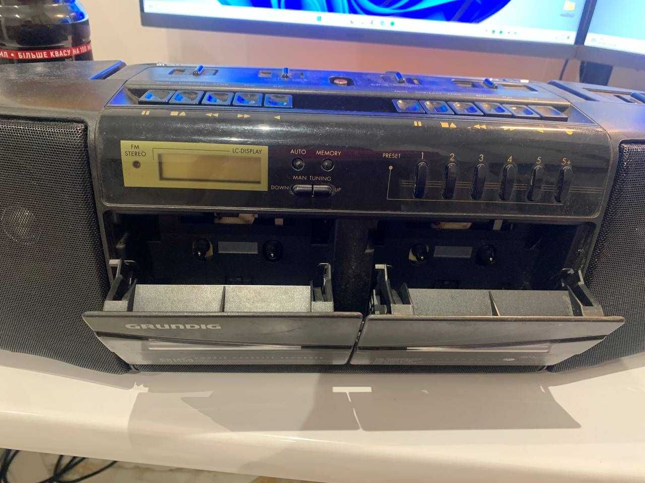Повністю робочий, ідеальний стан! Кассетний магнітофон Grundik RR1450