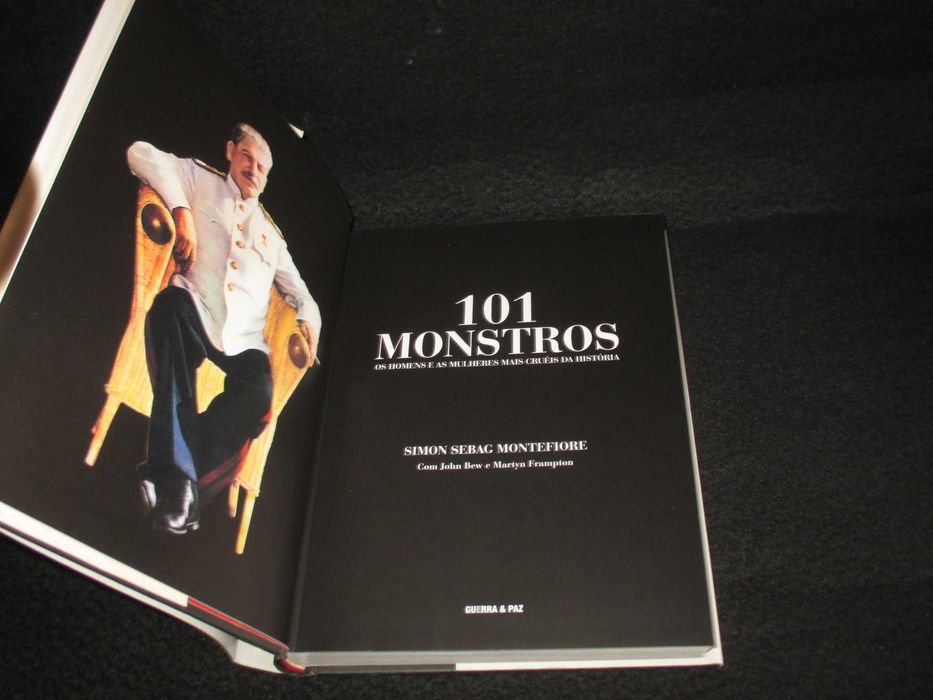 Livro 101 Monstros Os Homens e as Mulheres Mais Cruéis da História