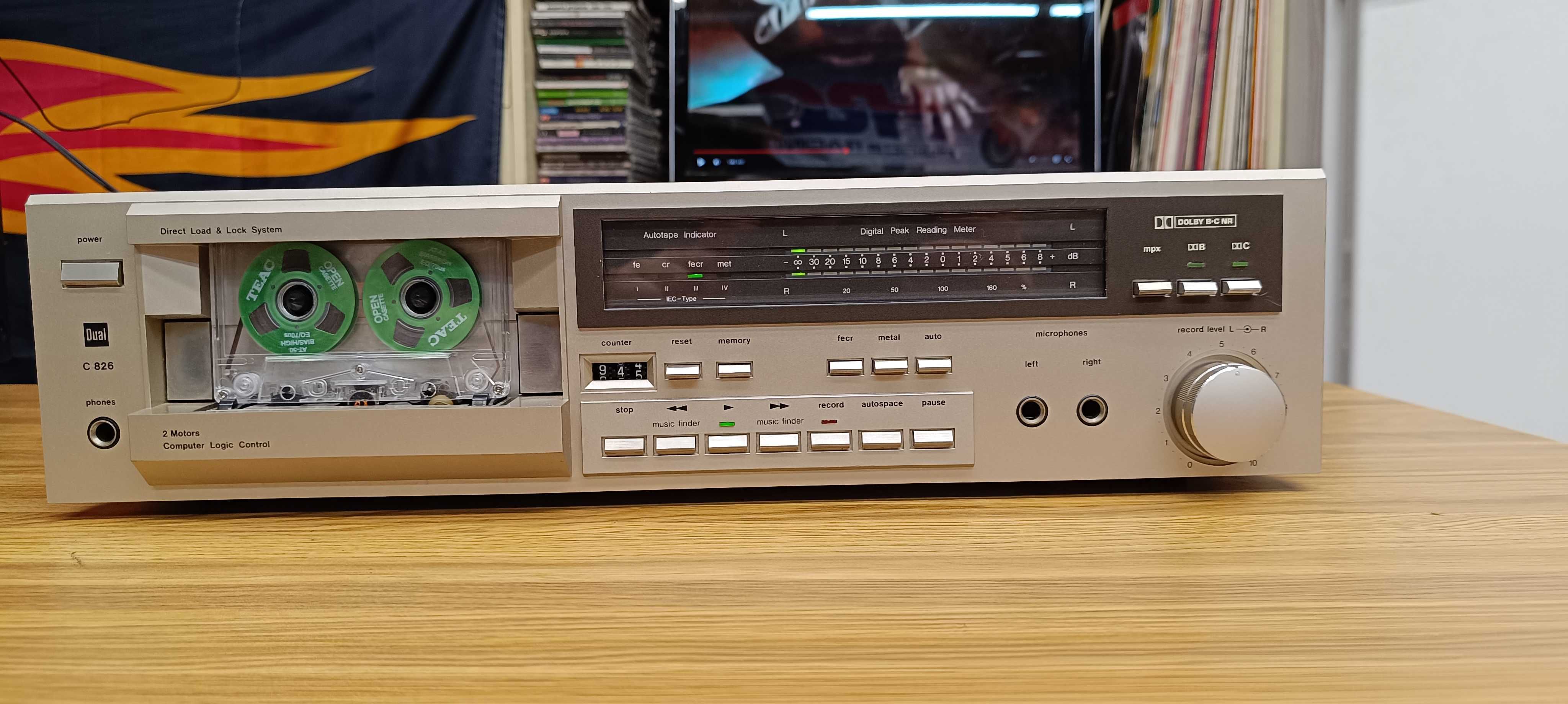 Кассетна дека Dual C 826