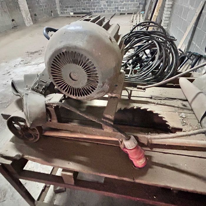 Krajzega stelaż blat pas plus silnik 7,5 kw kabel 30 m