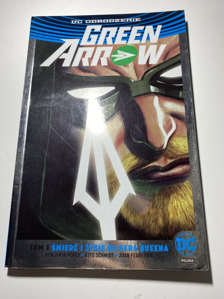 komiks Green Arrow tom 1 śmierć i życie Oliviera Queena DC