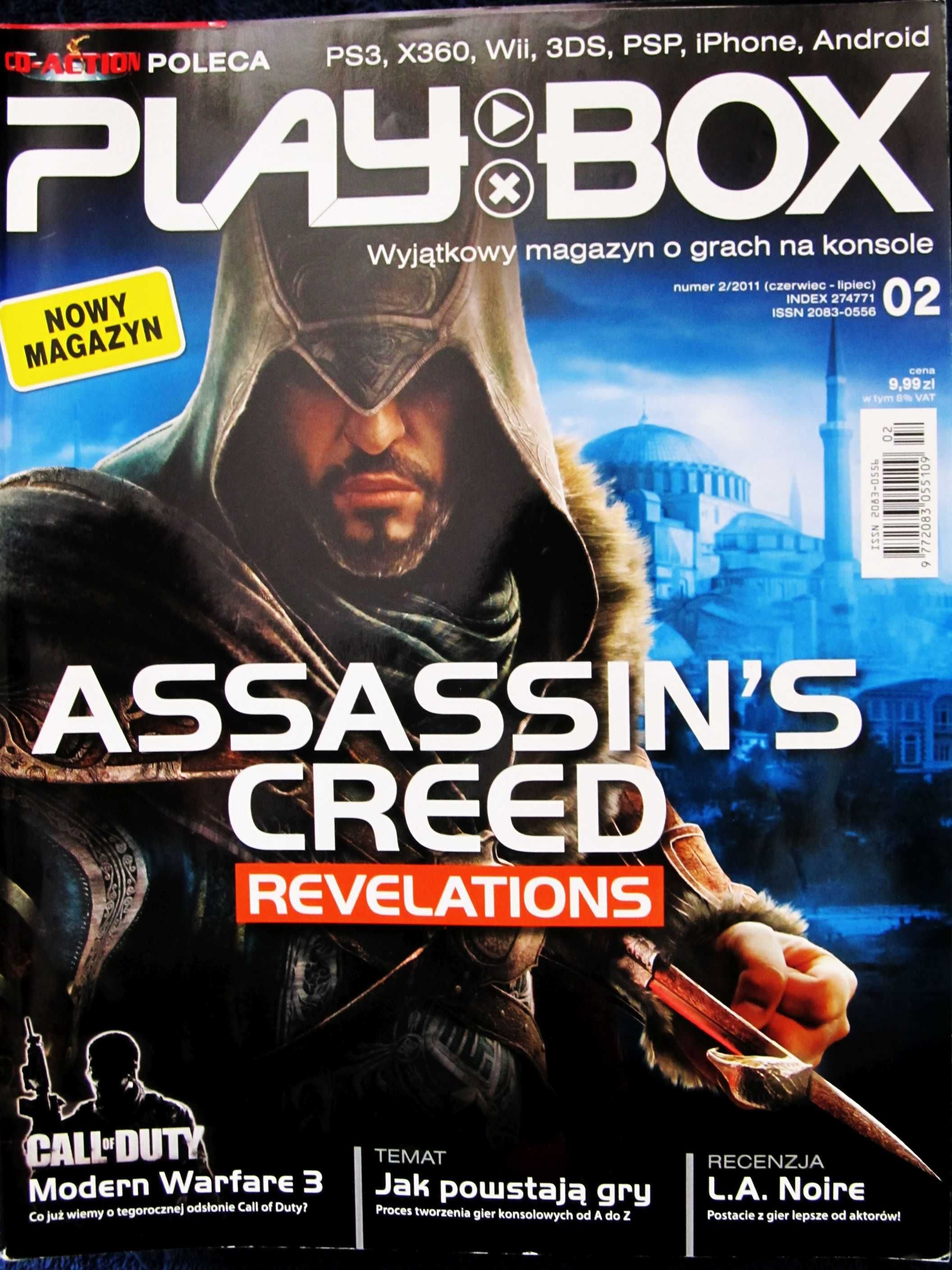 Play Box 2/2011 Assassin's Creed,Call Duty,Elder Scrolls,Mass Effect