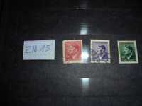 3 sztuki starych niemieckich znaczków z Hitlerem zn 15