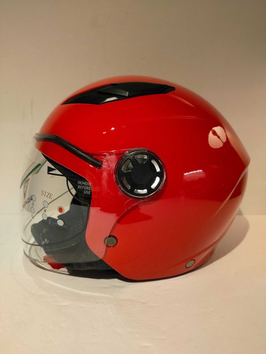 Capacete aberto criança mota scooter novo tamanhos XXS e XS