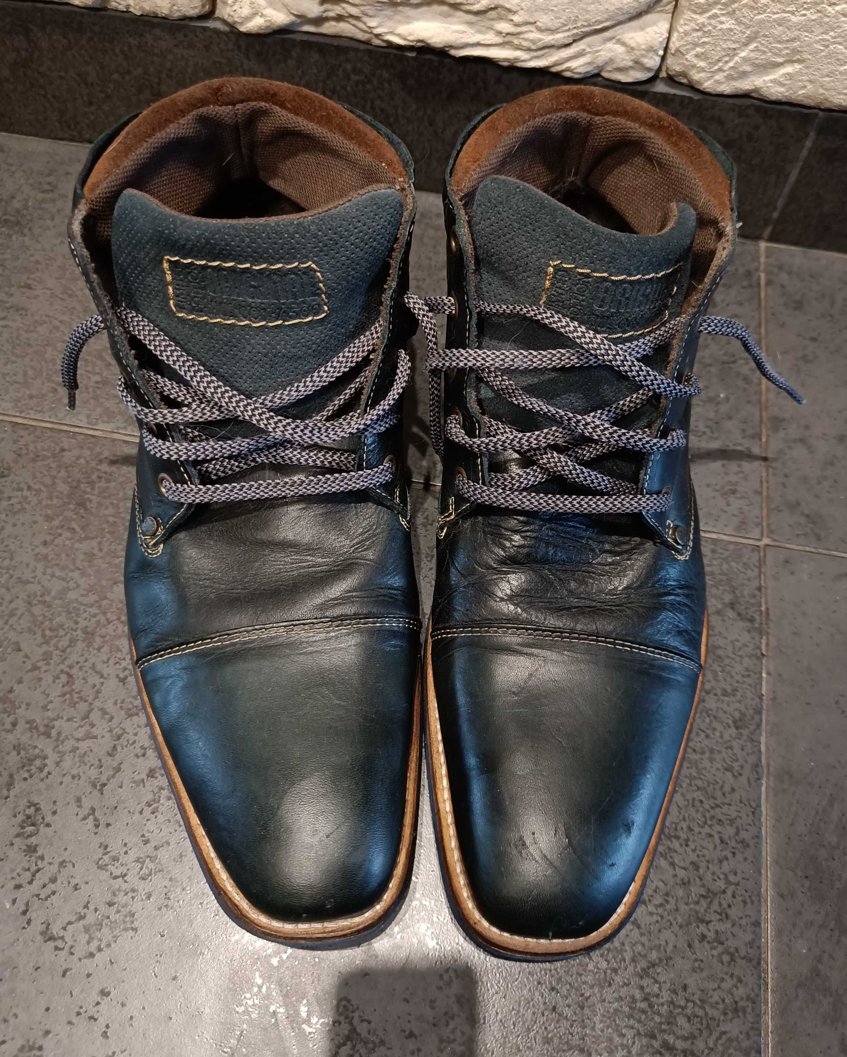 Ботинки мужские кожаные Zign  . Размер 45, UK-10,5 USA-11,5
