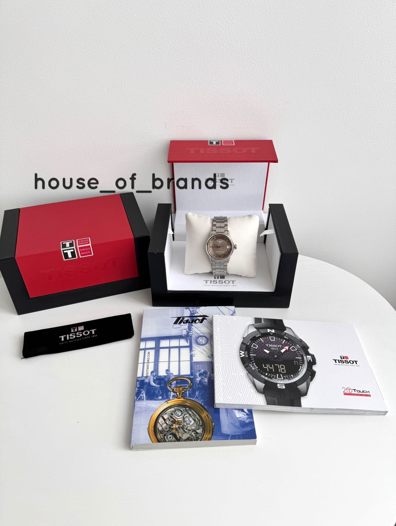 TISSOT Luxury Жіночий швейцарський годинник женские часы механика