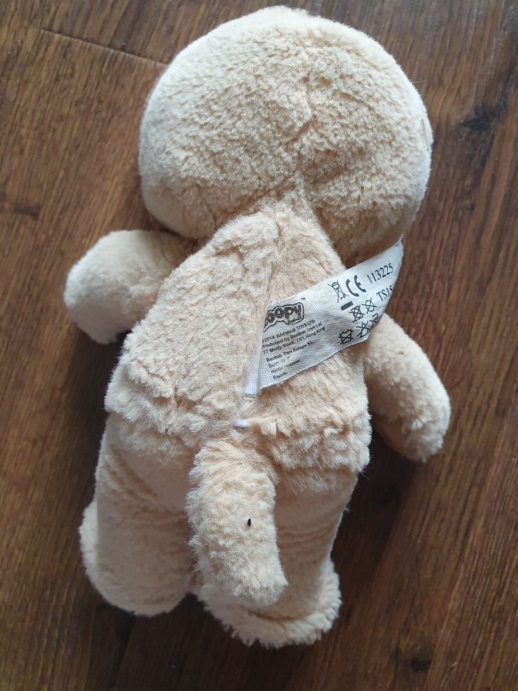 Piesek jasnobrązowy z łapkami i ciemno brązowymi uszami Zoopy Babies