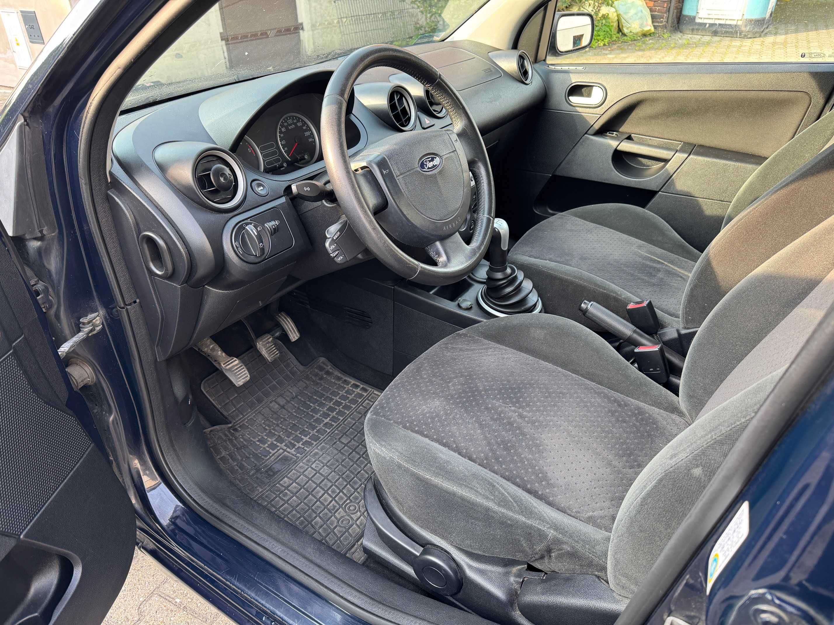 Ford Fiesta 1.6 TDCi 90KM Ghia, Klimatyzacja, Grzana szyba, Super stan