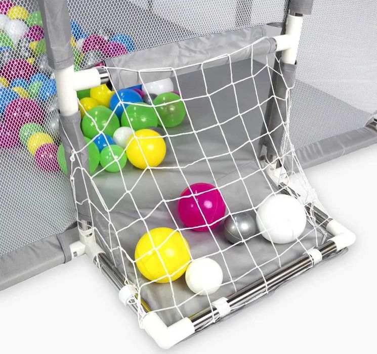 Дитячий манеж з баскетбольним кільцем, 180х120см