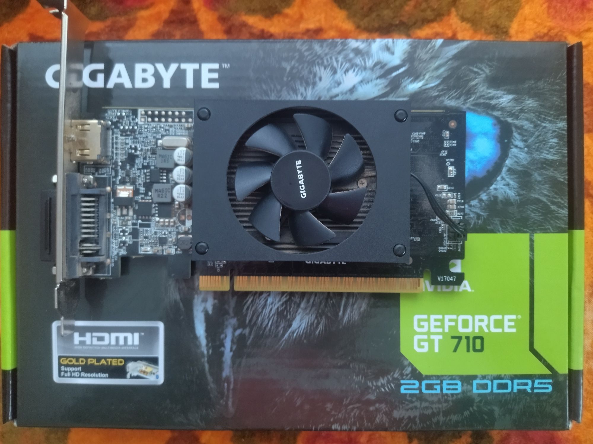 Відеокарта Nvidia geforce gt 710 2 gb gddr5 (64bit)