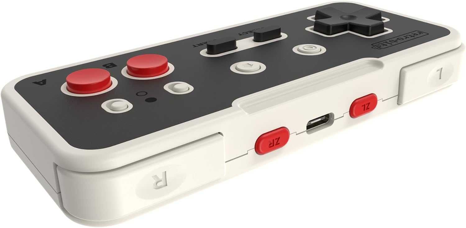 Retro-Bit Origin8 2.4 GHz Controller para Nintendo Switch & NES [NOVO]