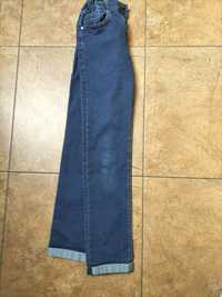 Spodnie jeansowe dla chłopca guma