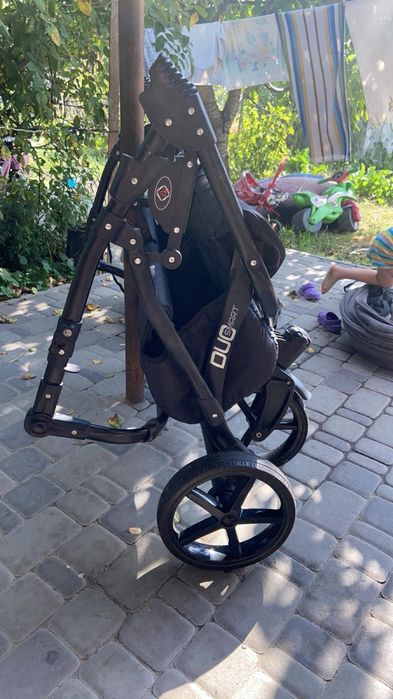 Коляска 2в 1 для двійні Angelina Dyo smart
