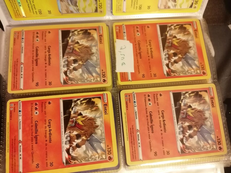 Cartas pokémon raras