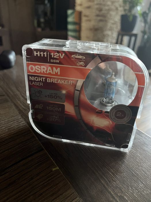 Żarowki OSRAM H11 Night Breaker Laser 12V 55W