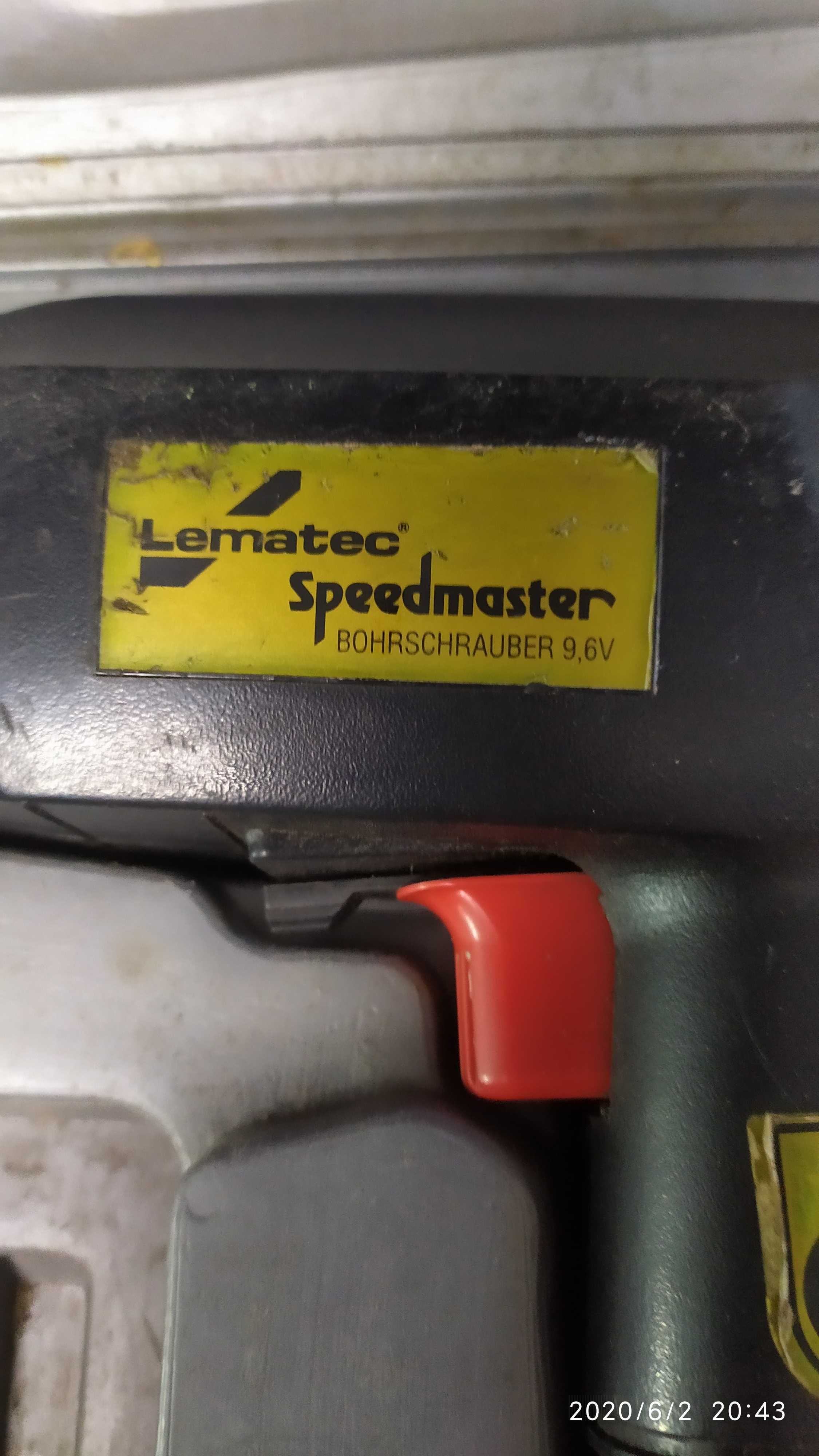 Wiertarko-wkrętarka Lematec 9,6volt
