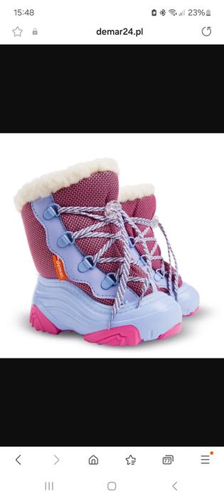 Śniegowce 28 29 wełna