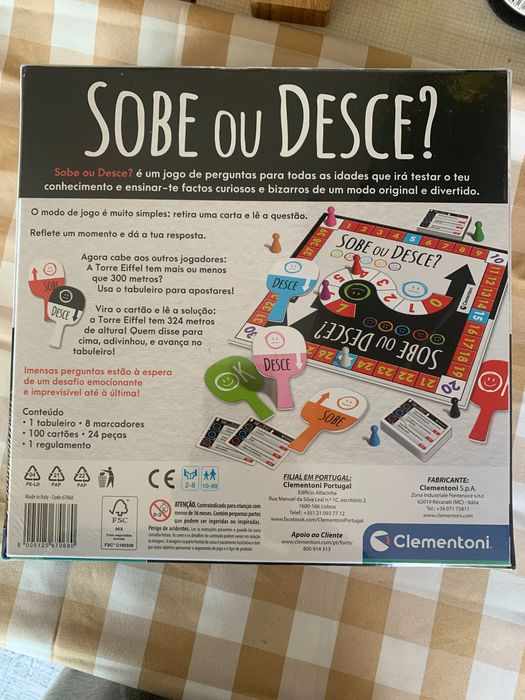 Jogo Sobe e Desce Novo