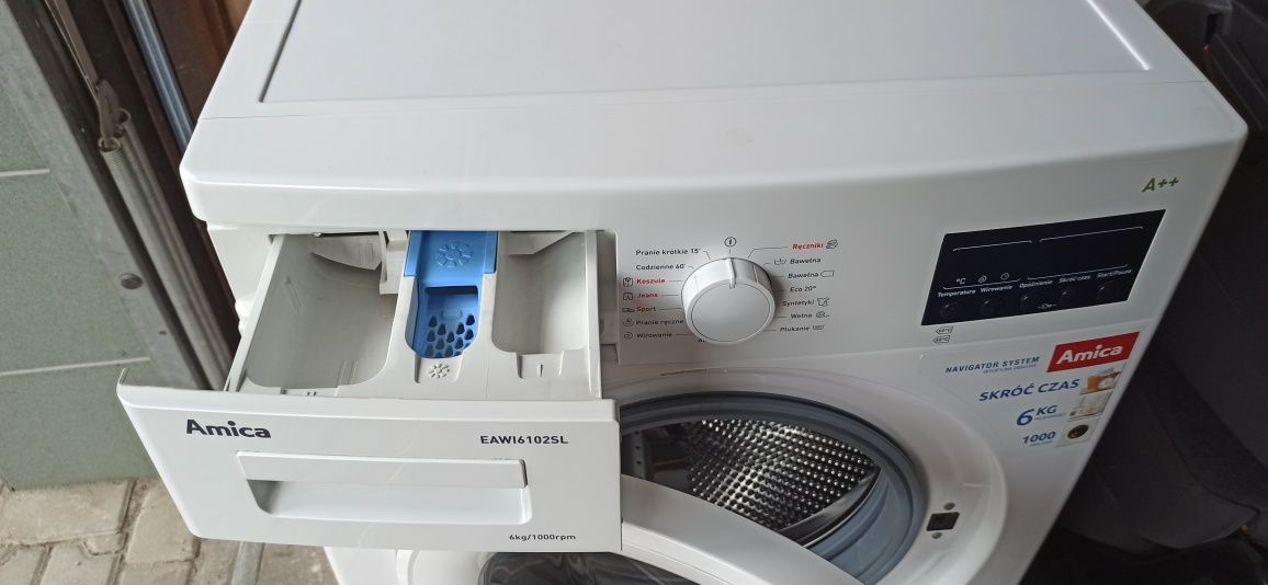 Pralka Amica EAWM6102SL – stan idealny, jak nowa!
Pralka Amica EAWM610
