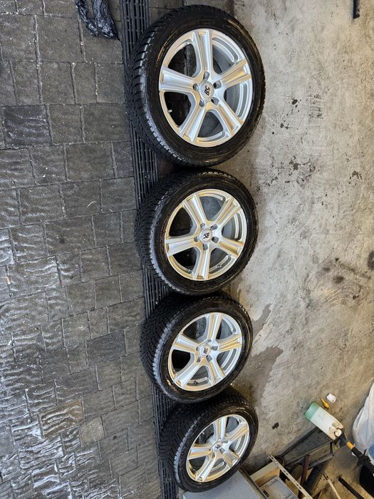 Koła 5x120 R17 z oponami 225/50R17 M+S GoodYear