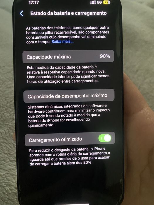 Iphone 13 azul escuro , 128 bg