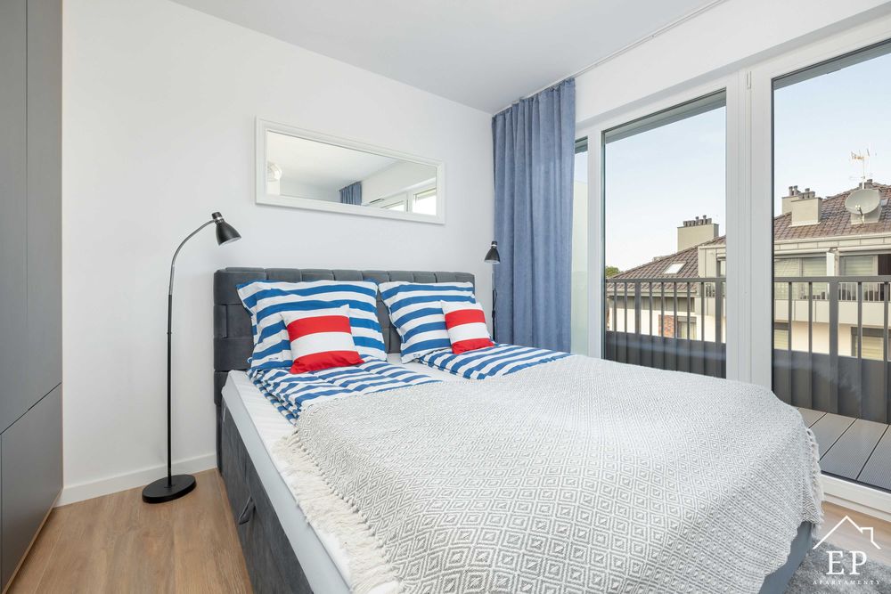 Apartament MARINA 22 Dziwnów z frontowym widokiem na rzekę EP
