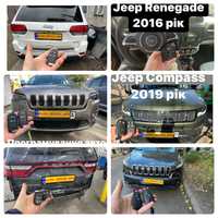 Ключ Jeep Dodge прописка ключив Київ та область
