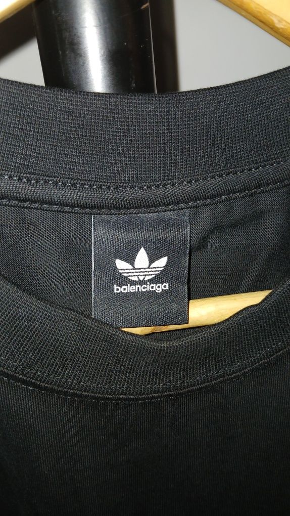 Balenciaga X Adidas Preta T-shirt