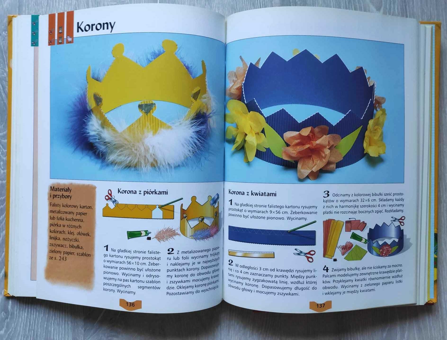 Księga pomysłów dla dzieci od 3 do 7 lat Dekoracje i ozdoby