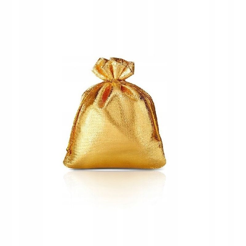 Piekne Złote Kolczyki Koła Kółka Ze Stali Chirurgicznej 18k Grube 4 Cm