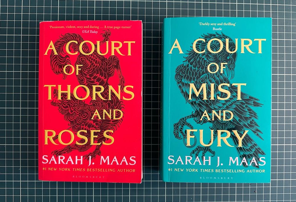 Livros A Court of Thorns and Roses + A Court of Mist and Fury (NOVO!)