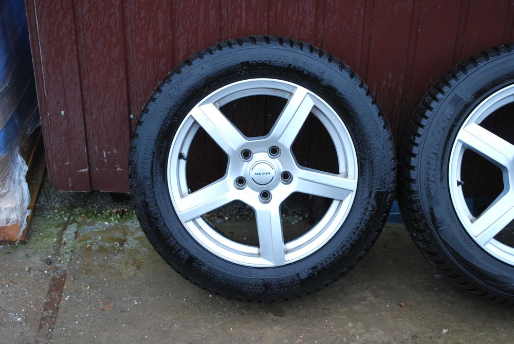 Koła 205/55 R16 5x112 Alufelgi + opony zimowe 7mm 6,5J Audi Skoda VW