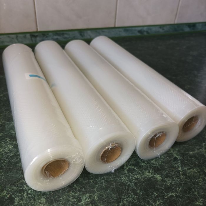 Вакуумные рулоны пакеты для вакууматора, пленка гофрированная