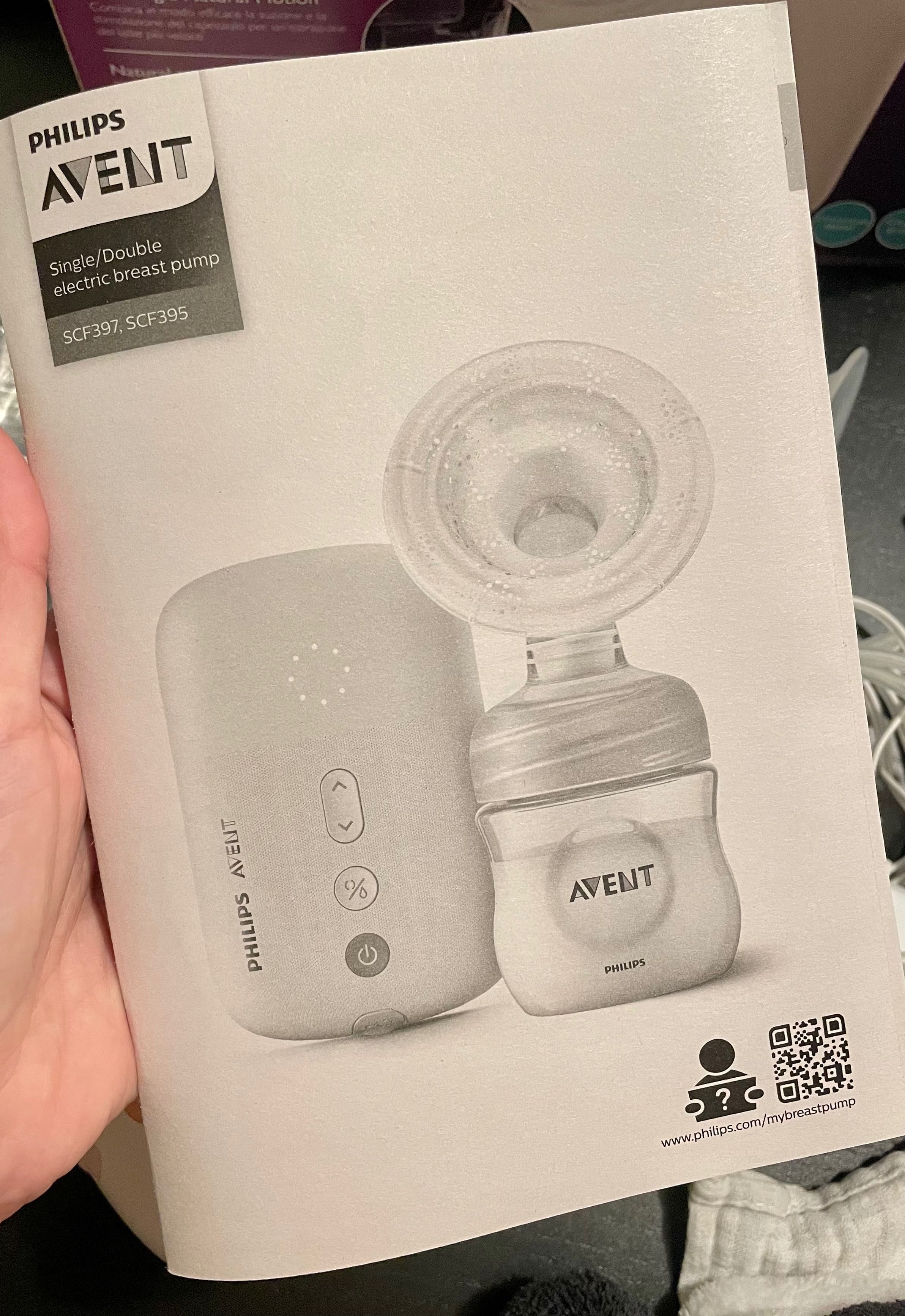 Bomba elétrica Philips Avent rosa