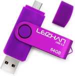 leizhan Podwójny port Pamięć USB 2.0 64 GB OTG