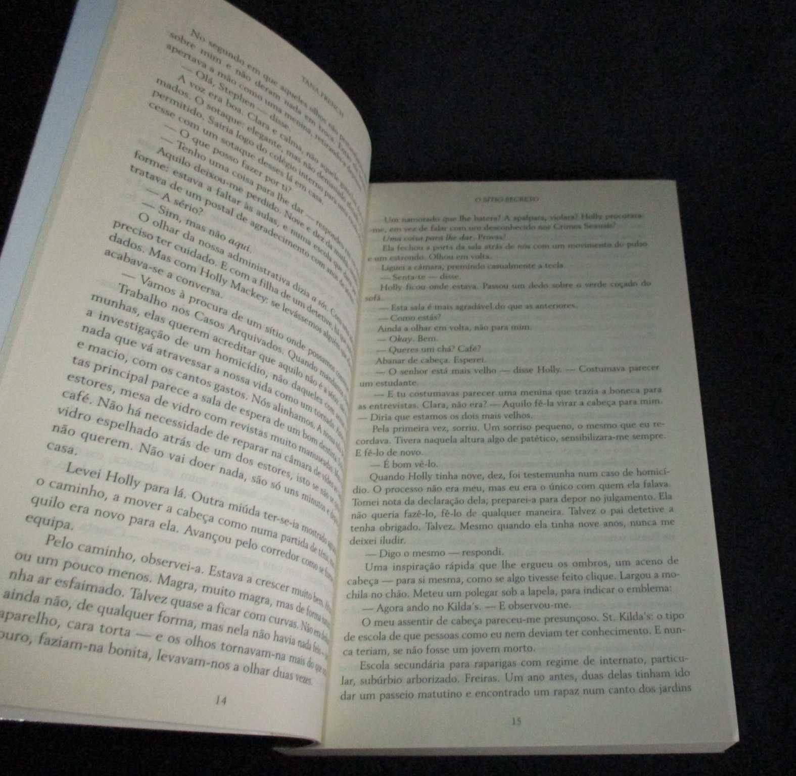 Livro O Sítio Secreto Tana French