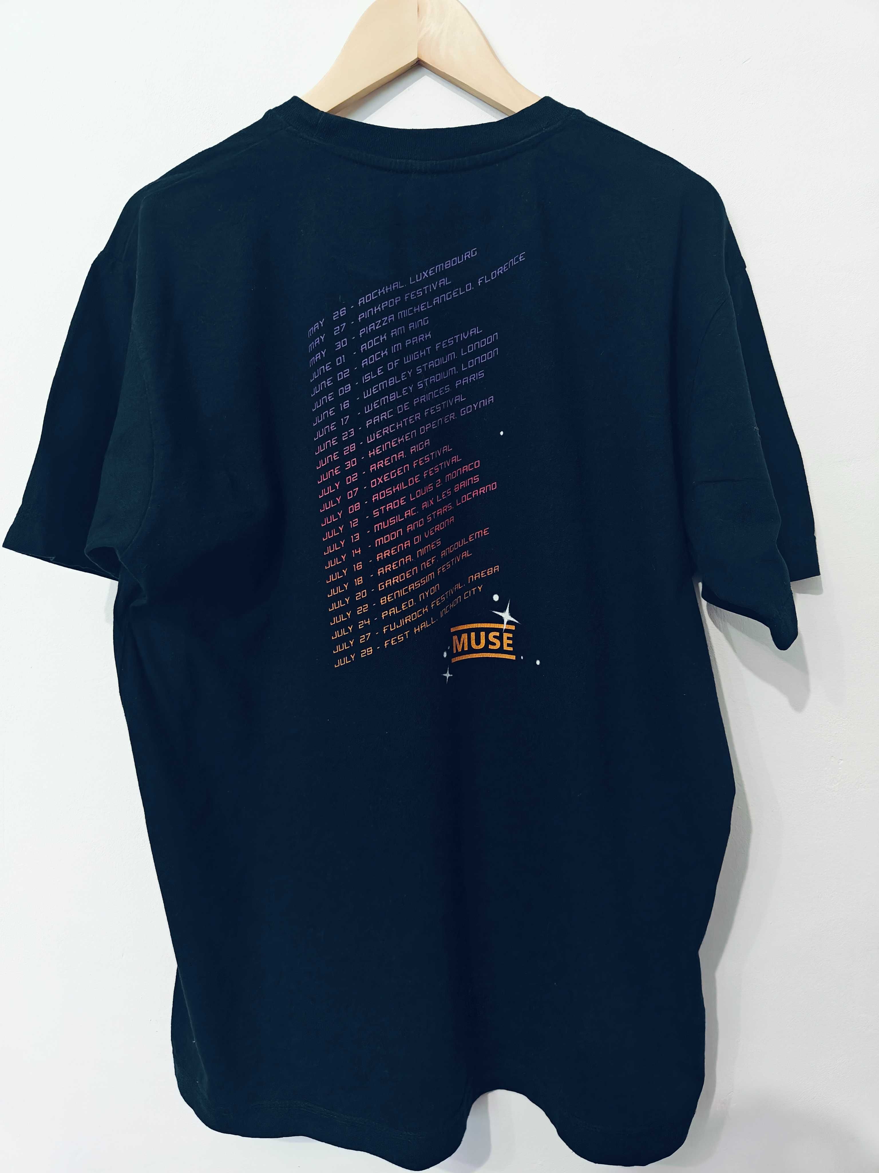 Muse t-shirt Black Holes and Revelations Tour 2007 Starlight. Vintage