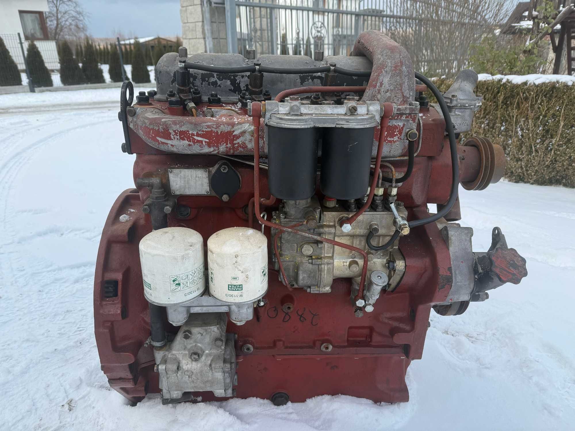 Silnik po remoncie Ursus 1014 TURBO Zetor Z8002.1 10145 LKT 81 T