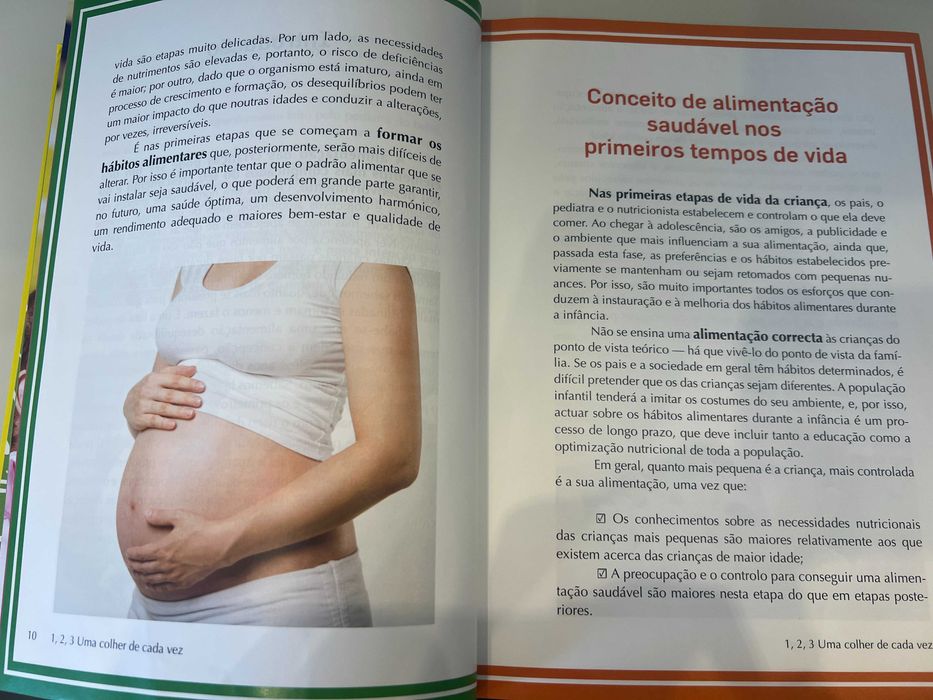 Livro 123 uma colher de cada vez